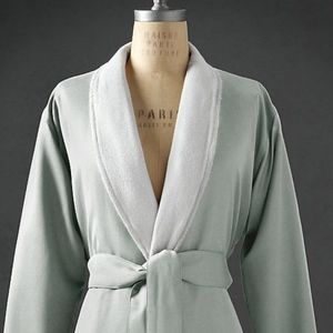 Restoration Hardware Signature Spa Robe Mint Green